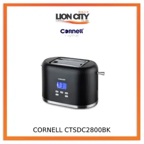 Cornell Digital Pop Up Toaster CTSDC2800BK