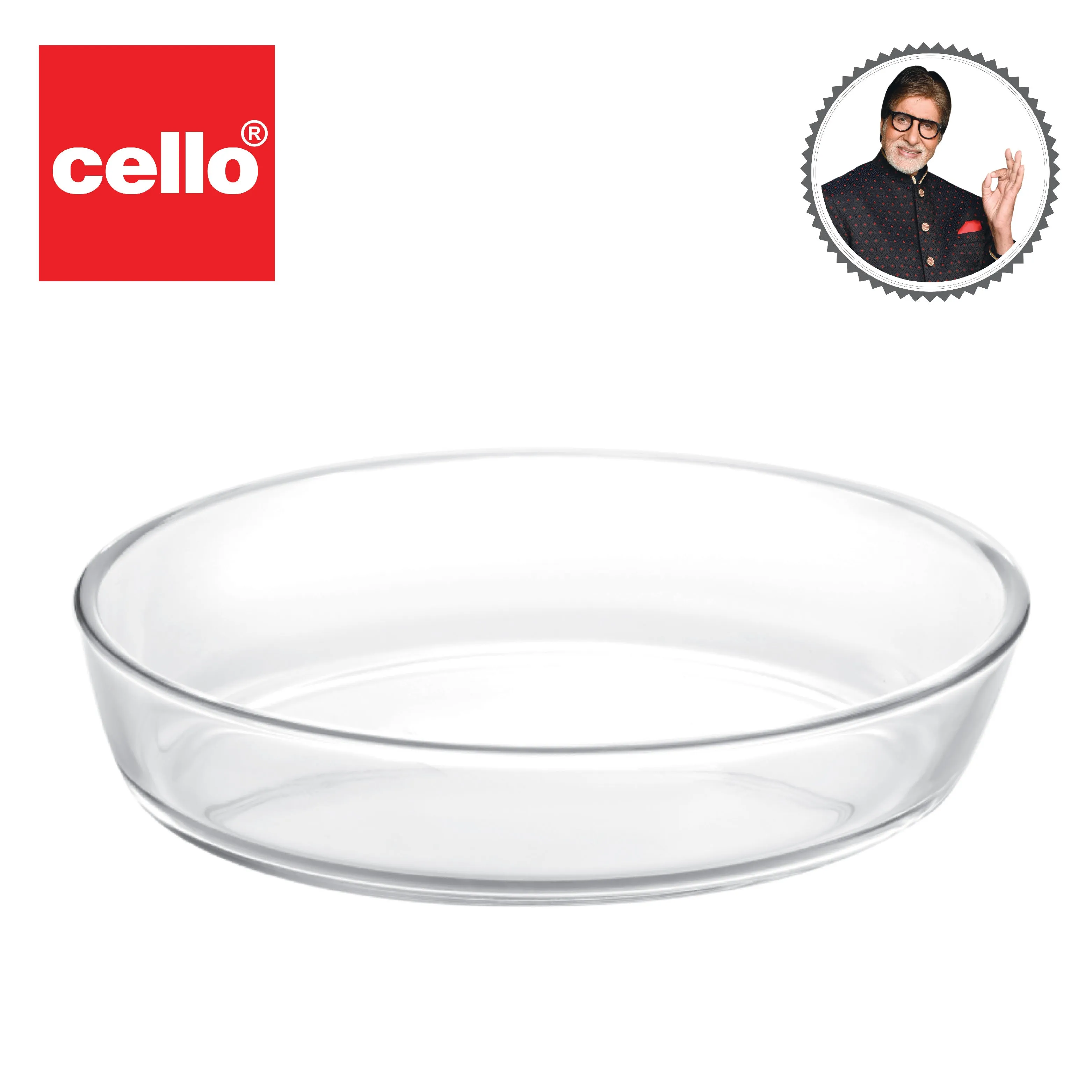 Cosmo Oval Glass Baking Dish, 1600ml