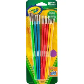 Crayola Art & Craft Brush Set Blister 8ct