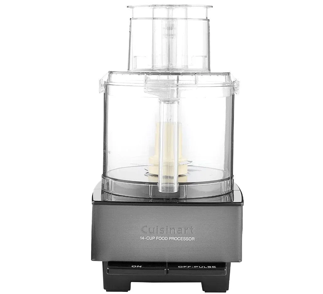 Cuisinart 14 Cup Food Processor Custom, Black - Certified Refurbished