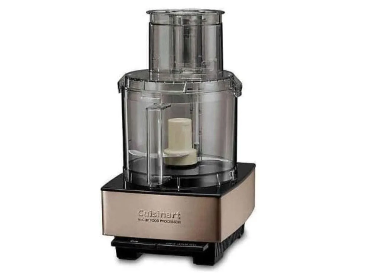 Cuisinart 14 Cup Food Processor Custom, Umber - Certified Refurbished