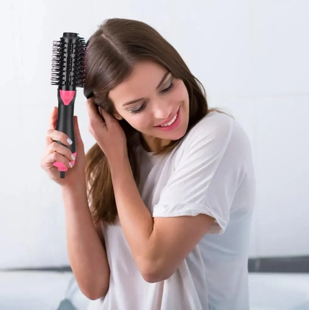 Curling Comb Straightening in One Step: Electric Hair Dryer Comb