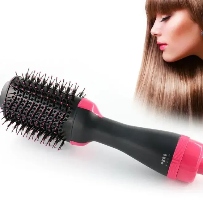 Curling Comb Straightening in One Step: Electric Hair Dryer Comb