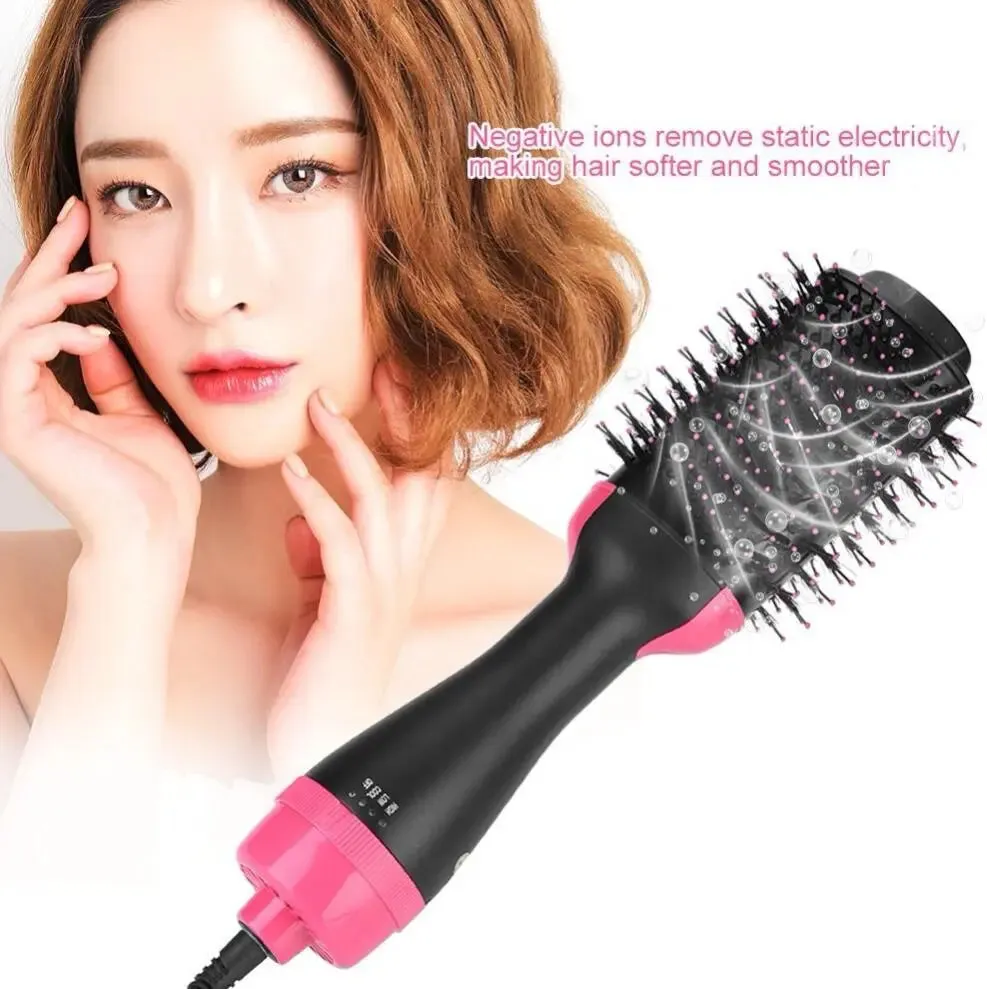 Curling Comb Straightening in One Step: Electric Hair Dryer Comb