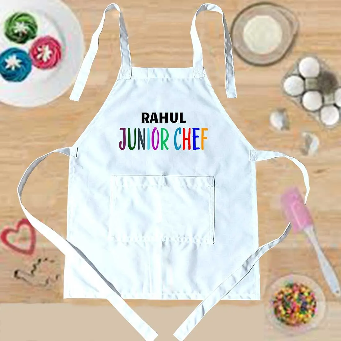 Customised Kids Junior Chef Apron with Name