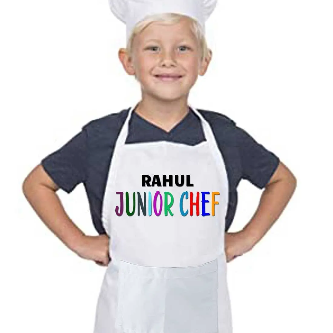 Customised Kids Junior Chef Apron with Name