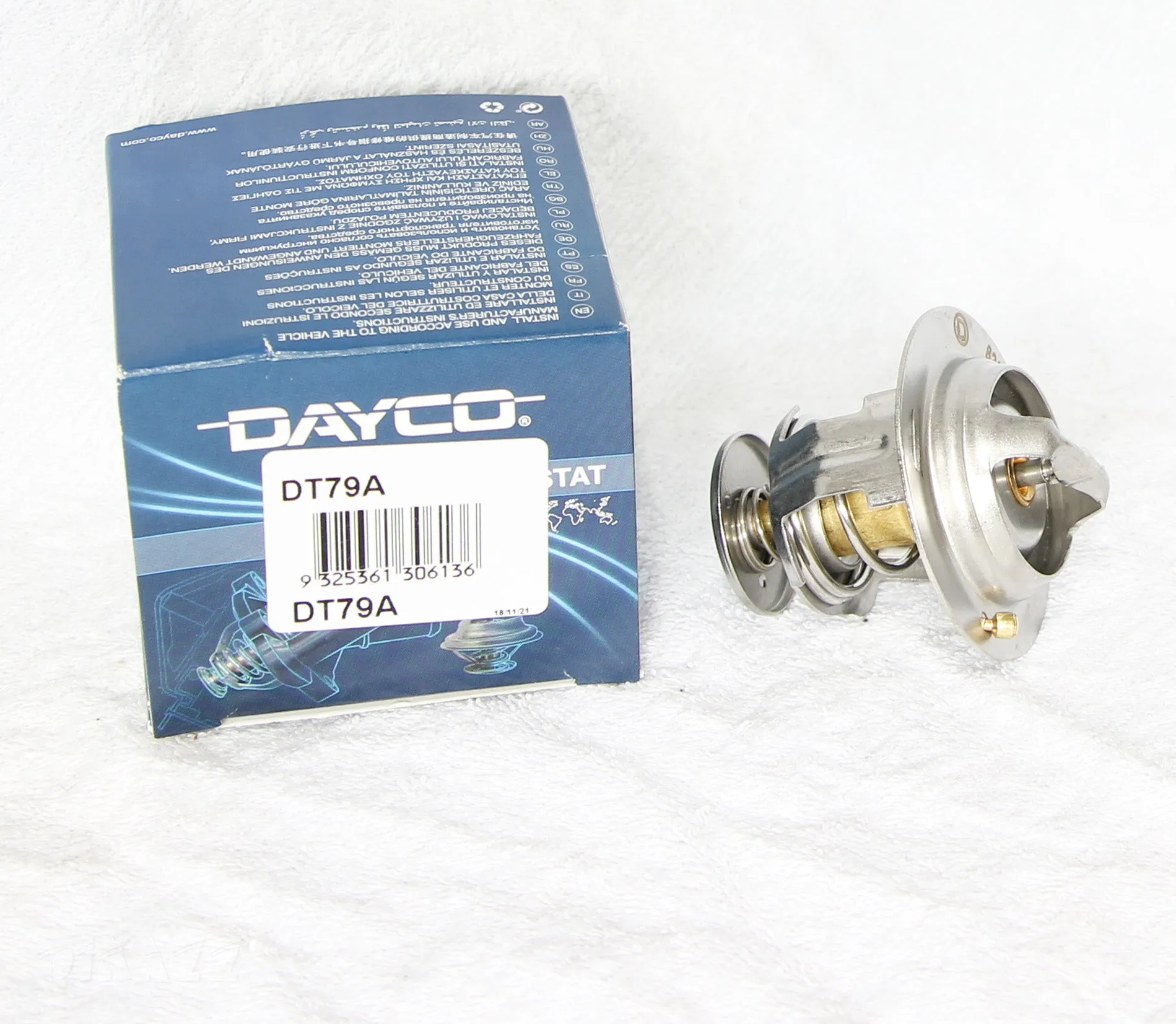 Dayco DT79A Thermostat for Nissan Patrol GQ / GU TD42