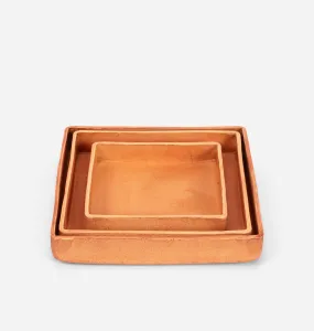 Decorative Leather Tray