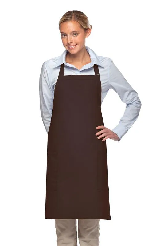 Deluxe Bib Adjustable Apron (2 Patch Pockets)