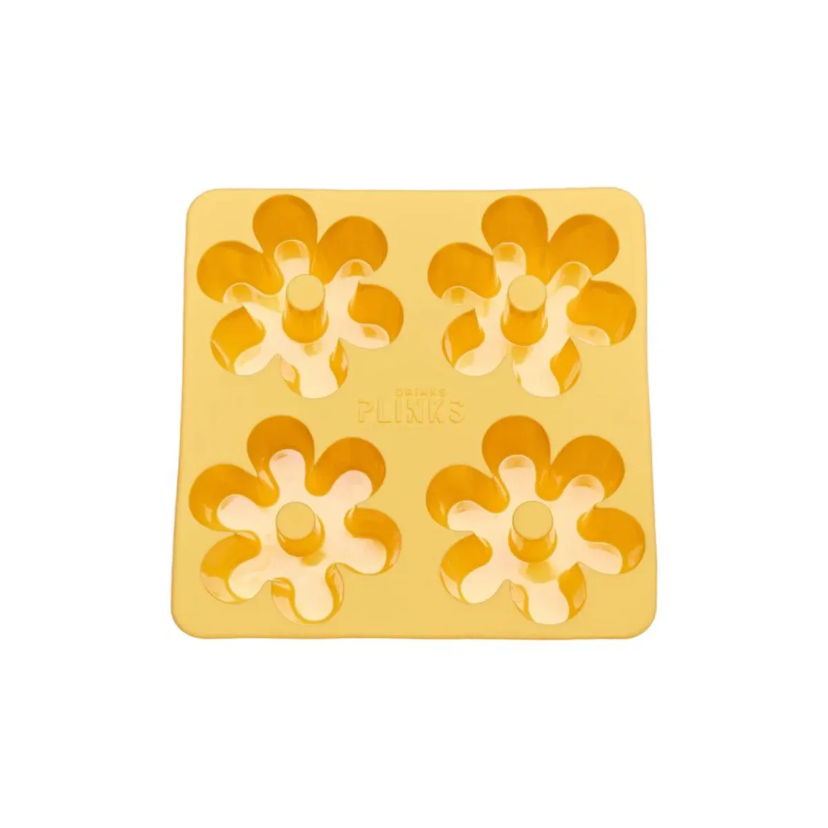 Drinks Plinks Buttercup Daisy Ice Mould Tray Yellow