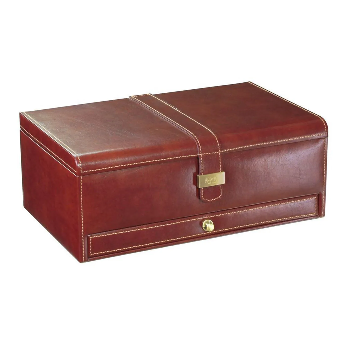 Dulwich Heritage Brown 10 Piece Watch Box