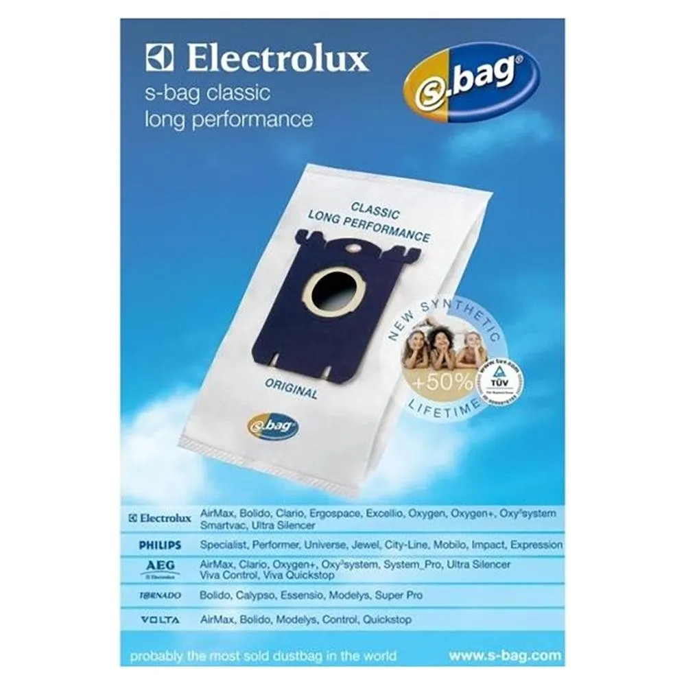 Electrolux Philips S Vacuum Bags - White | 031443