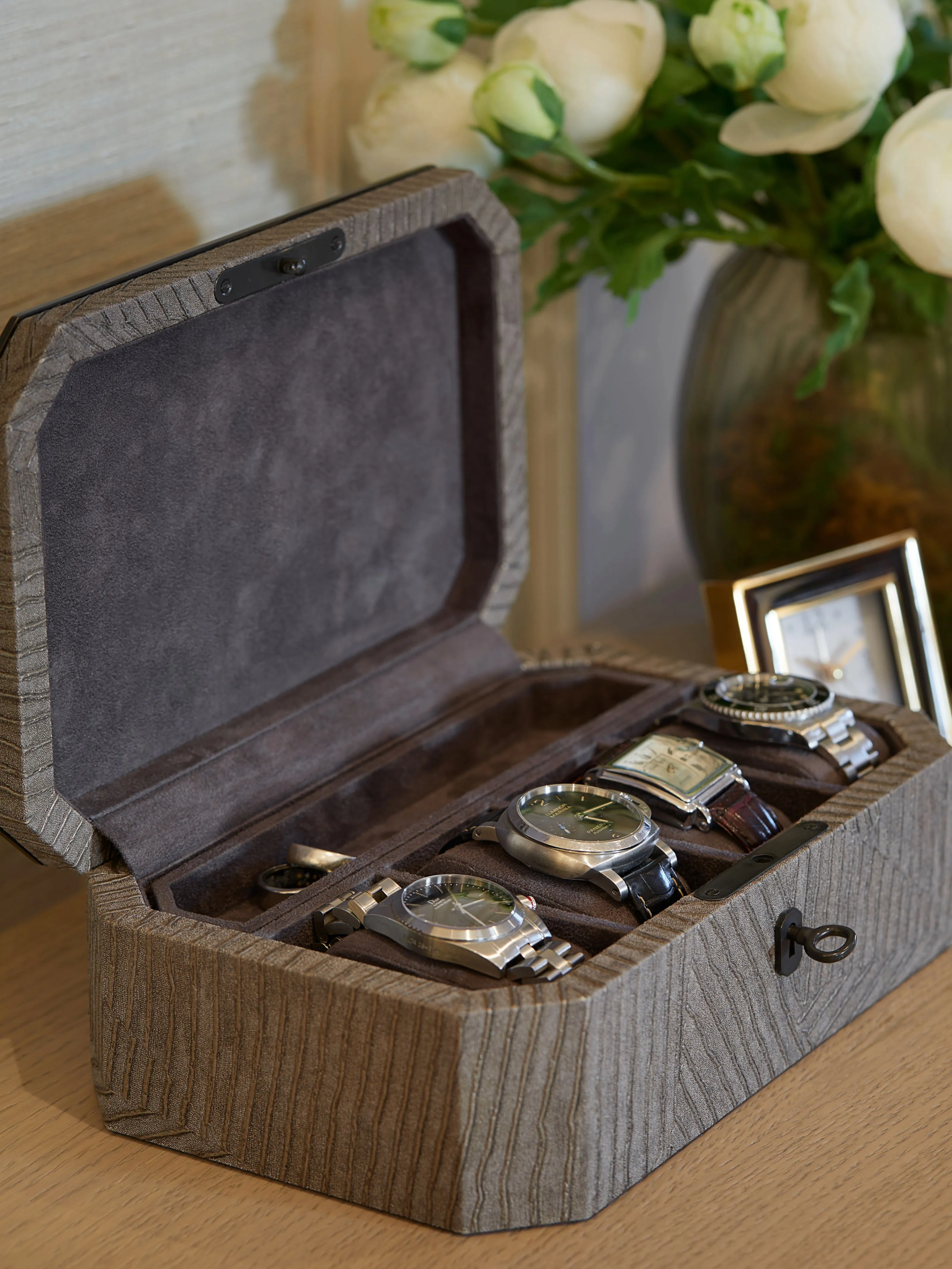 Elemental Watch Box - Bronze