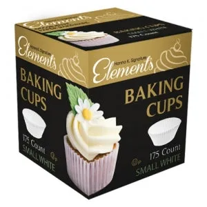 Elements - Paper Bakeware - 1.5" Baking Cups - White (Case Qty: 350)