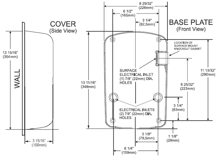 Excel XLERATOR ThinAir TA-SB Hand Dryer