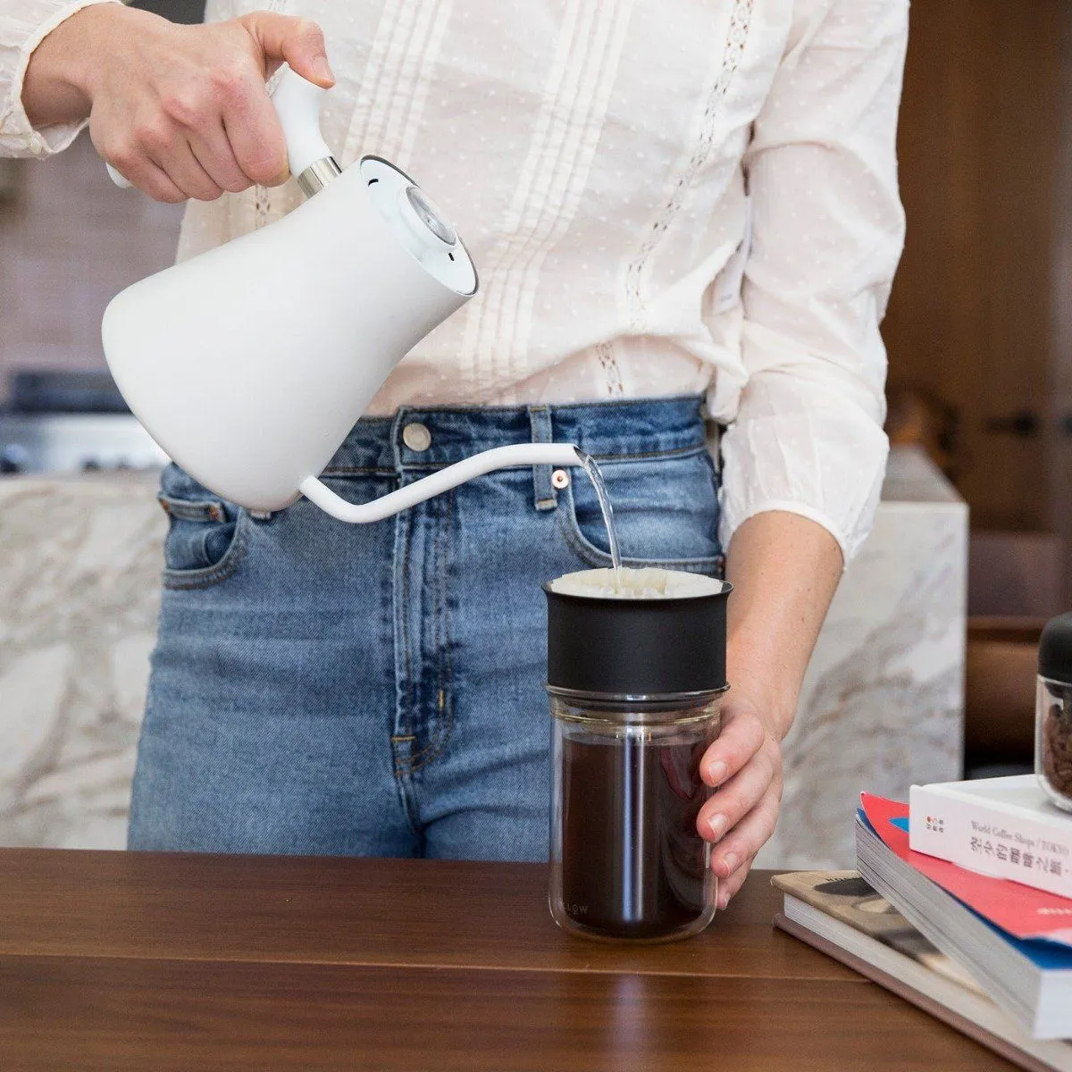 Fellow Pour Over Stagg Kettle - Matte White