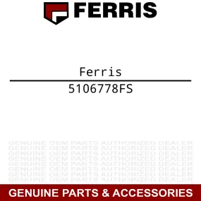 Ferris 5106778FS DECAL, INSTRUCTION Leaf Blower OEM Genuine Original Part