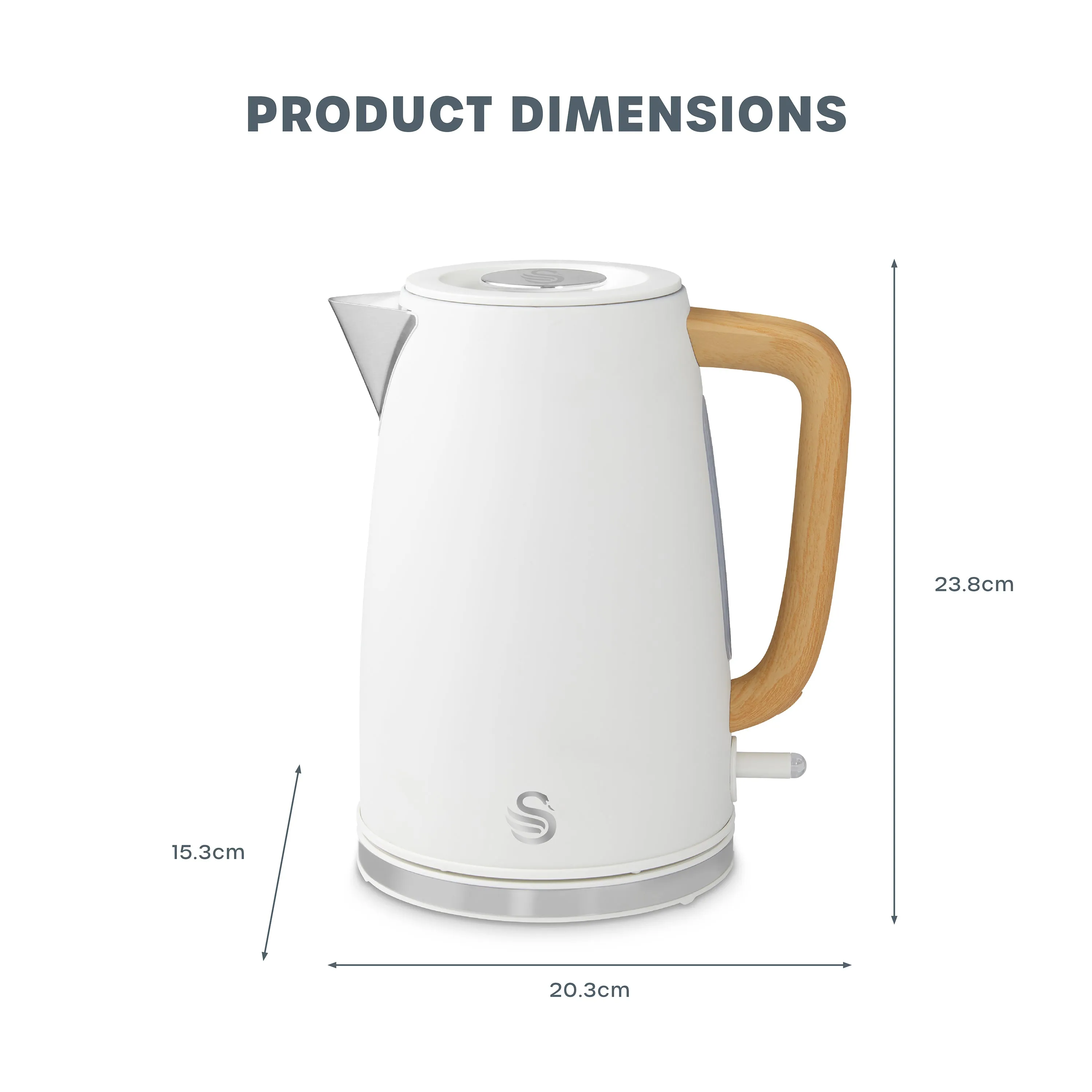 Fjord 1.7 Litre Jug Kettle