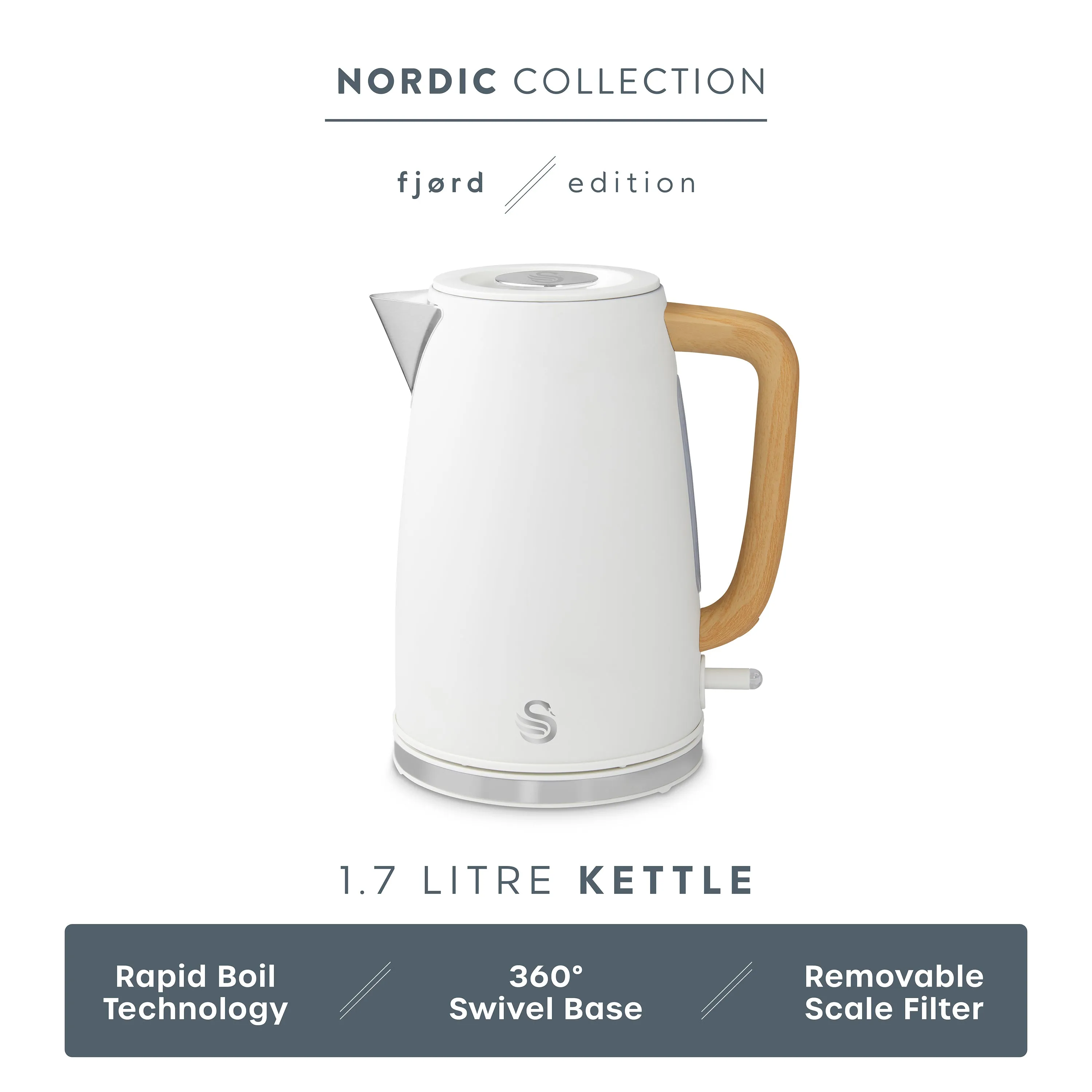 Fjord 1.7 Litre Jug Kettle