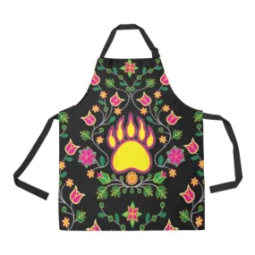 Floral Bearpaw Apron