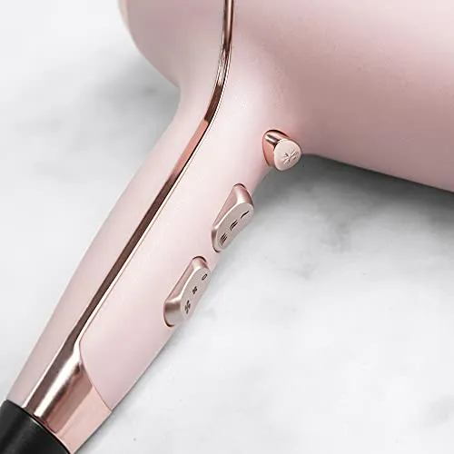 FoxyBae Baby Blush Professional Hair Dryer - Salon Grade Ionic Blow Dryer - Ceramic Tourmaline & Negative Ion