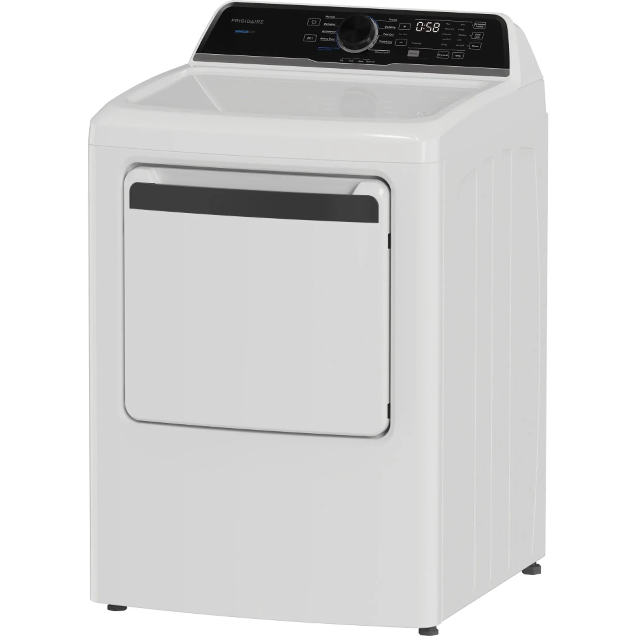 Frigidaire Electric Dryer (FLVE752CBW) - White