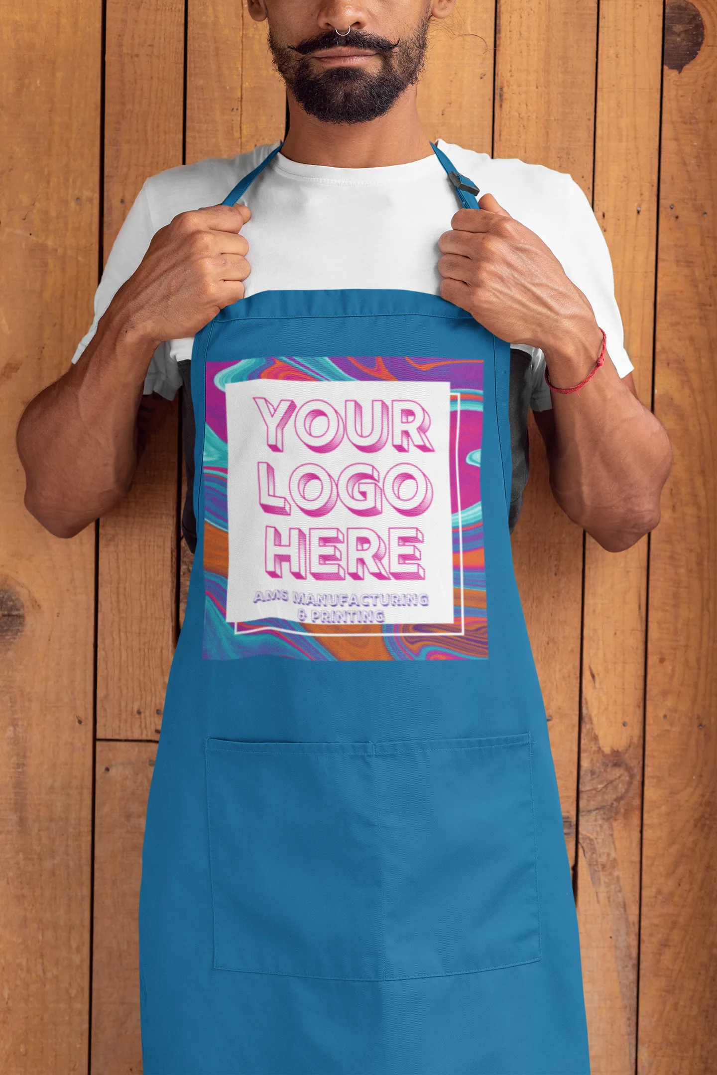 Full-Length Apron with Pockets - Custom Apron With Pockets