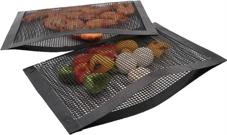 Funki Buys | Grill Bags | Non-Stick BBQ Grill Mesh Cooking Bags