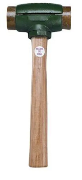 Garland Mfg 31004 Rawhide Split Head Hammer, 2" Dia., 14" Handle (1 Hammer)