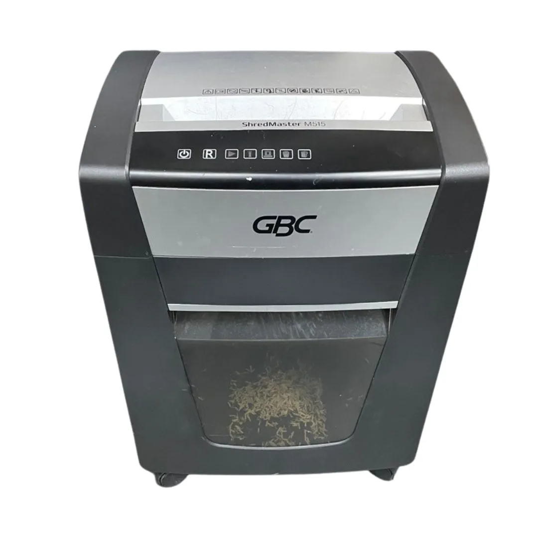 GBC M515 Micro Cut Small Office Shredder with 15 Sheets Capacity and 30L Bin