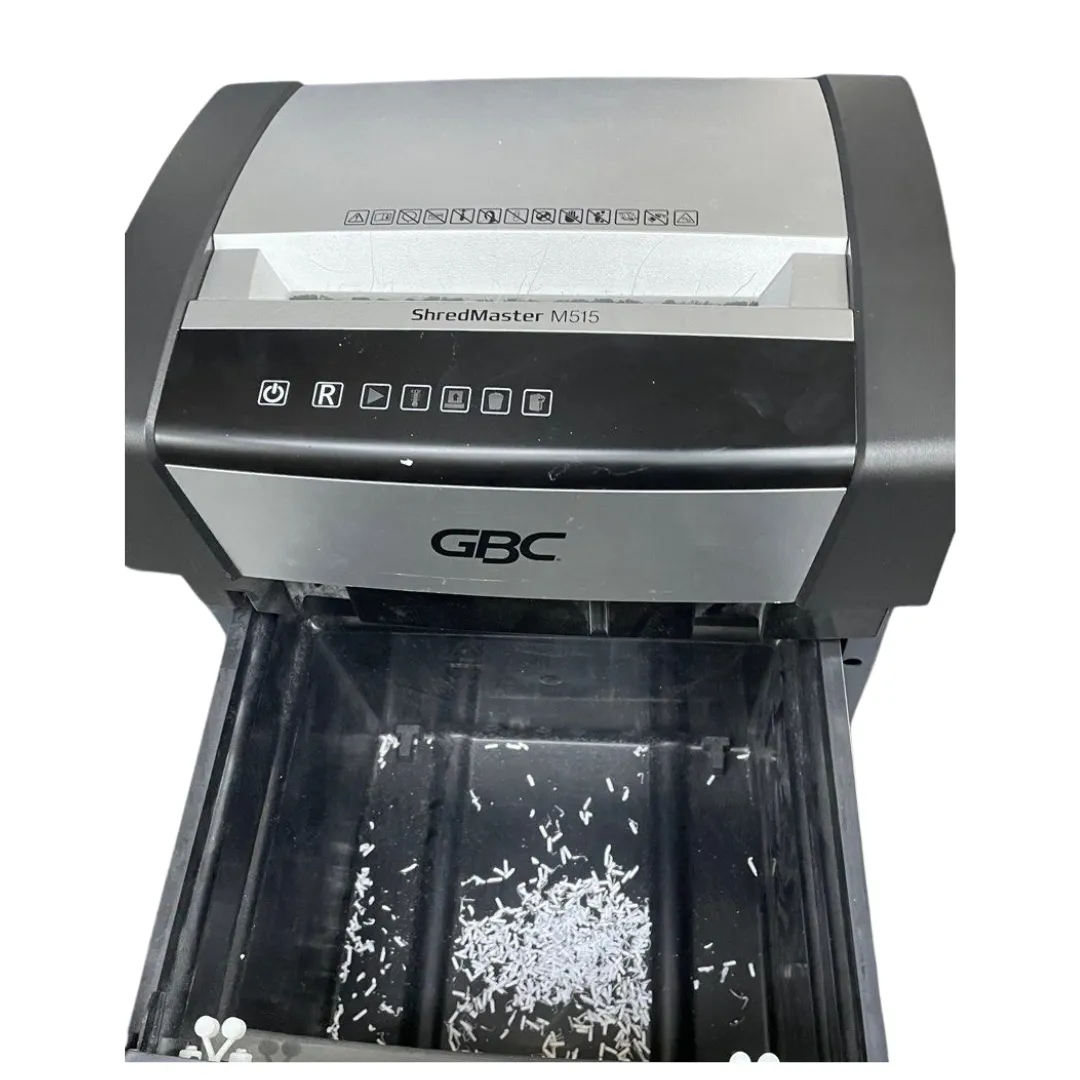 GBC M515 Micro Cut Small Office Shredder with 15 Sheets Capacity and 30L Bin