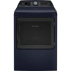 GE Profile 7.3 Cu Ft Smart Electric Dryer Sapphire Blue- PTD90EBMTRS