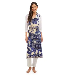 Giant Willow Blue Apron- Cotton