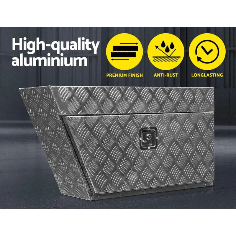 Giantz Under Tray Aluminium Undertray Storage Tool Box | Set