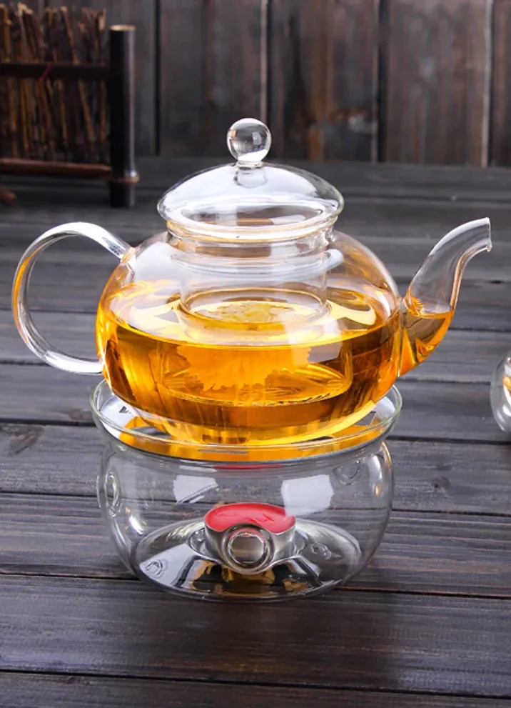 Glass Kettle Tea-Lite Set: The Perfect Tea Party Accessory