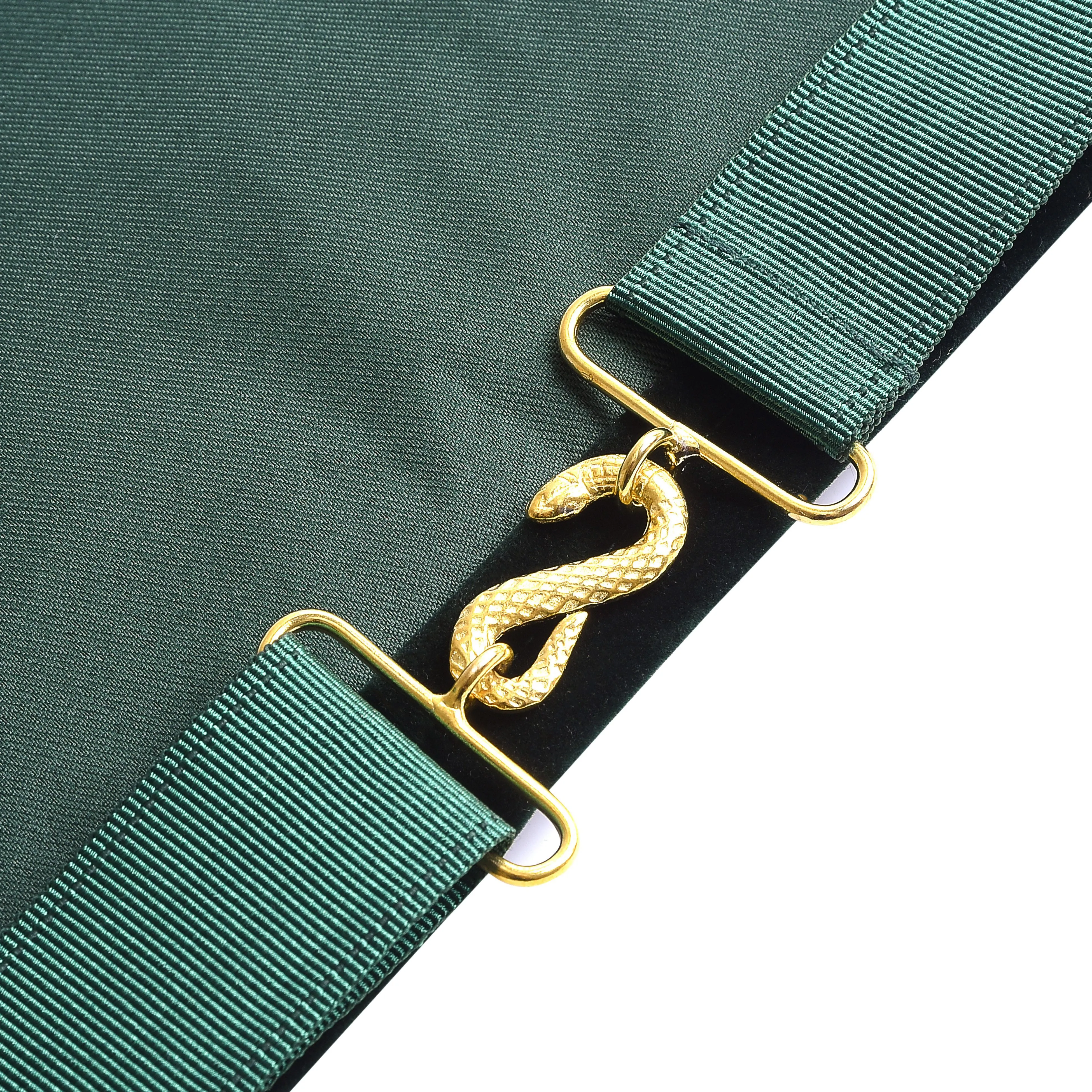 Grand Superintendent Allied Masonic Degrees Apron - Dark Green Various Materials