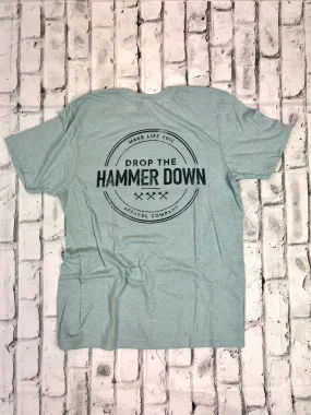 Hammer Down "HD Circle Stamp 23" Short Sleeve T-shirt - Seaside