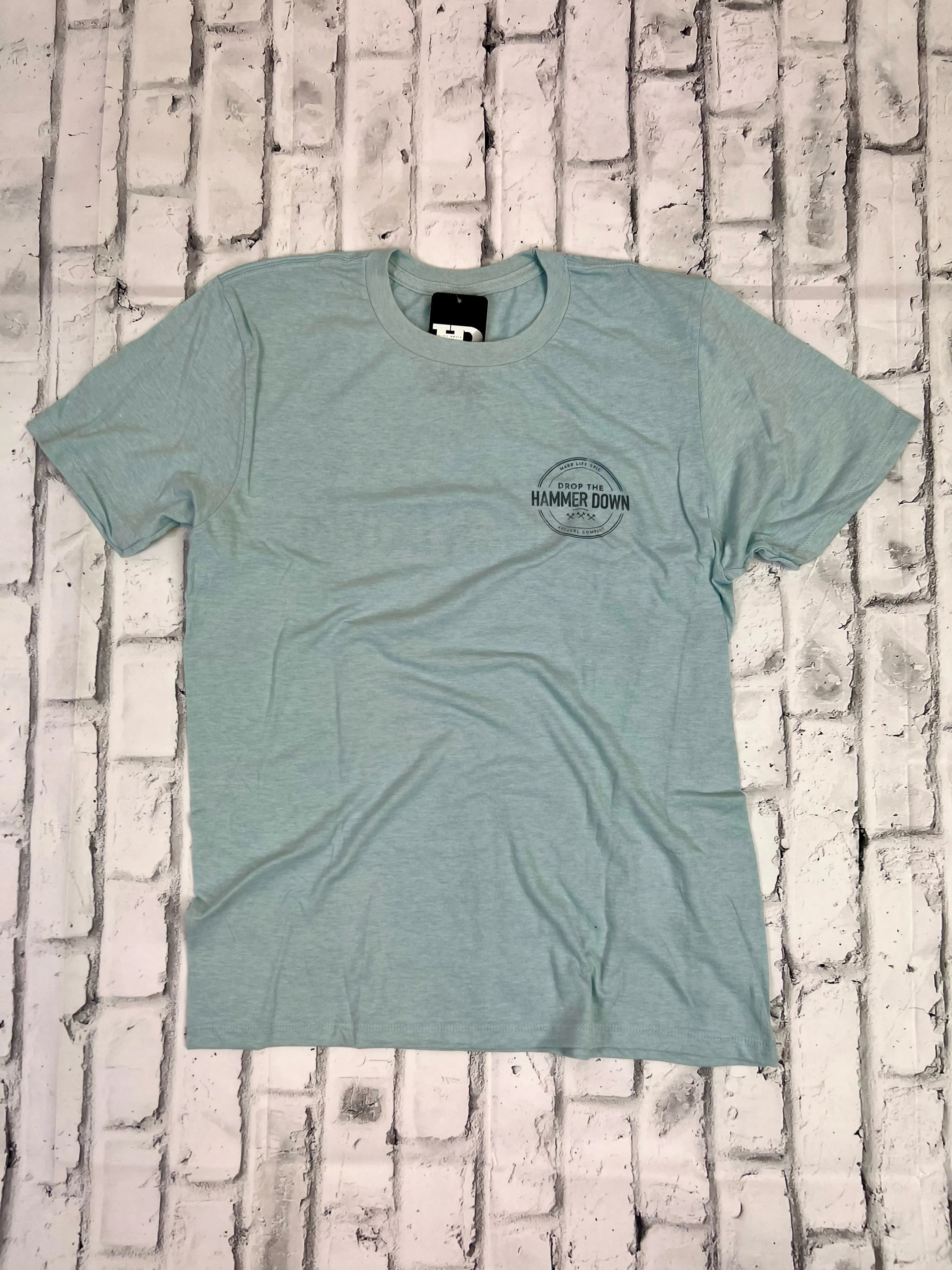 Hammer Down "HD Circle Stamp 23" Short Sleeve T-shirt - Seaside