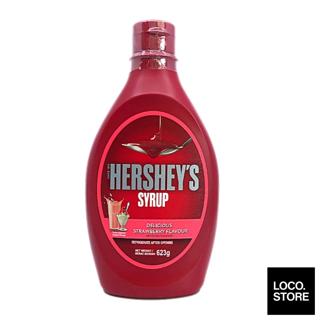 Hersheys Syrup Strawberry 623G