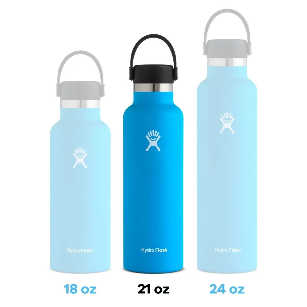 'Hydro Flask' 21 oz. Standard Mouth w/Flex Cap - Laguna