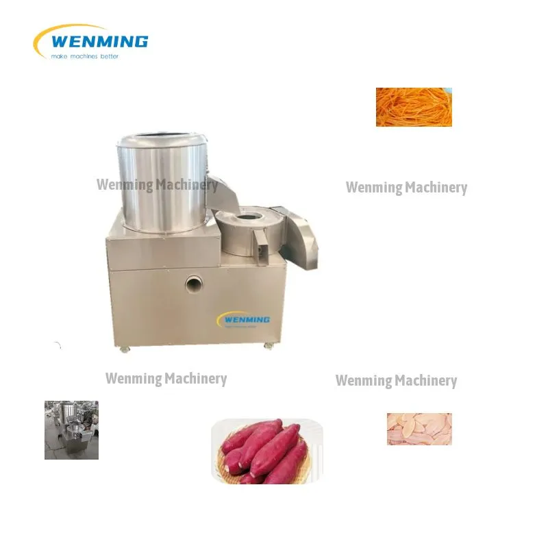 Innovative Potato Processing Machines Multifunctional Potato Peeler And Shredder