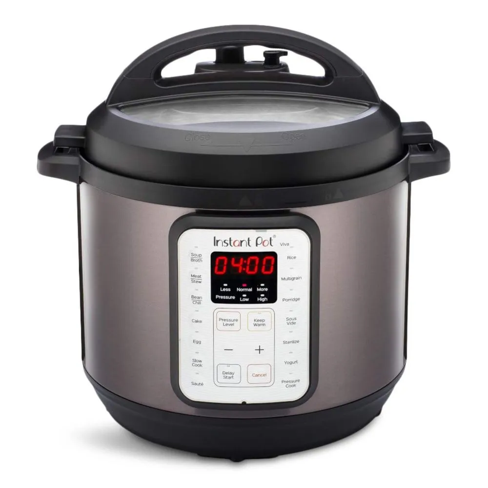 Instant Pot 113-0048-01 Viva 9-in-1 Smart, Multi-Use Pressure Cooker/Slow Cooker, Black, 8qt