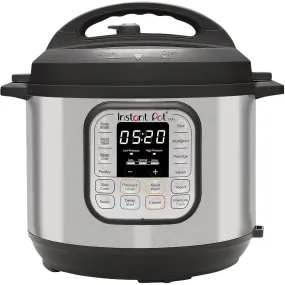 Instant Pot 321 6 Litre, Stainless Steel 7-in-1 Electric Pressure Cooker, Outer Lid, Slow Cooker, Rice Cooker, Steamer, Saute, Yogurt Maker, And Warmer, 6 Litre, Silver