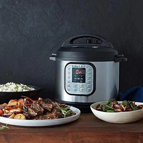 Instant Pot Duo 7-in-1 Electric Pressure Cooker, Slow Cooker, Rice Cooker, Steamer, Saute, Yogurt Maker, Sterilizer, and Warmer, 6 Quart, 14 One-Touch Programs