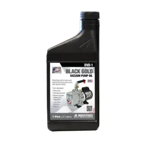 JB DVO-1-BX Black Gold Vacuum Pump Oil