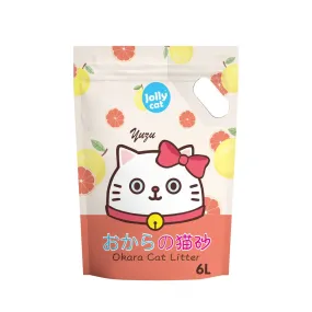 Jollycat Okara Tofu Cat Litter Yuzu 6L