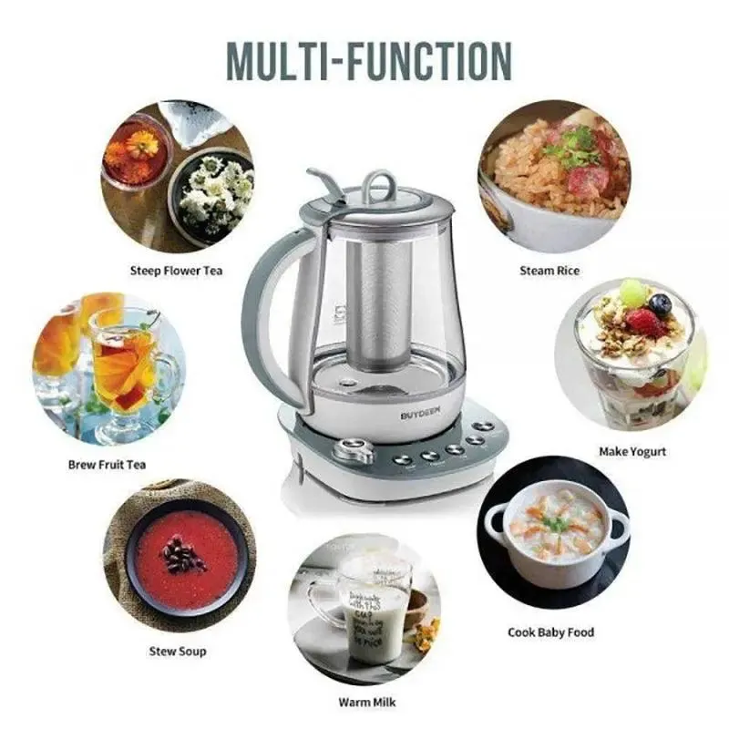 K2683 Beverage Maker Multifunctional Kettle Cooker 1.5L