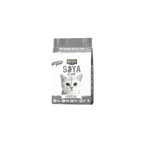 Kit Cat Soya Clump Charcoal Cat Litter 7L