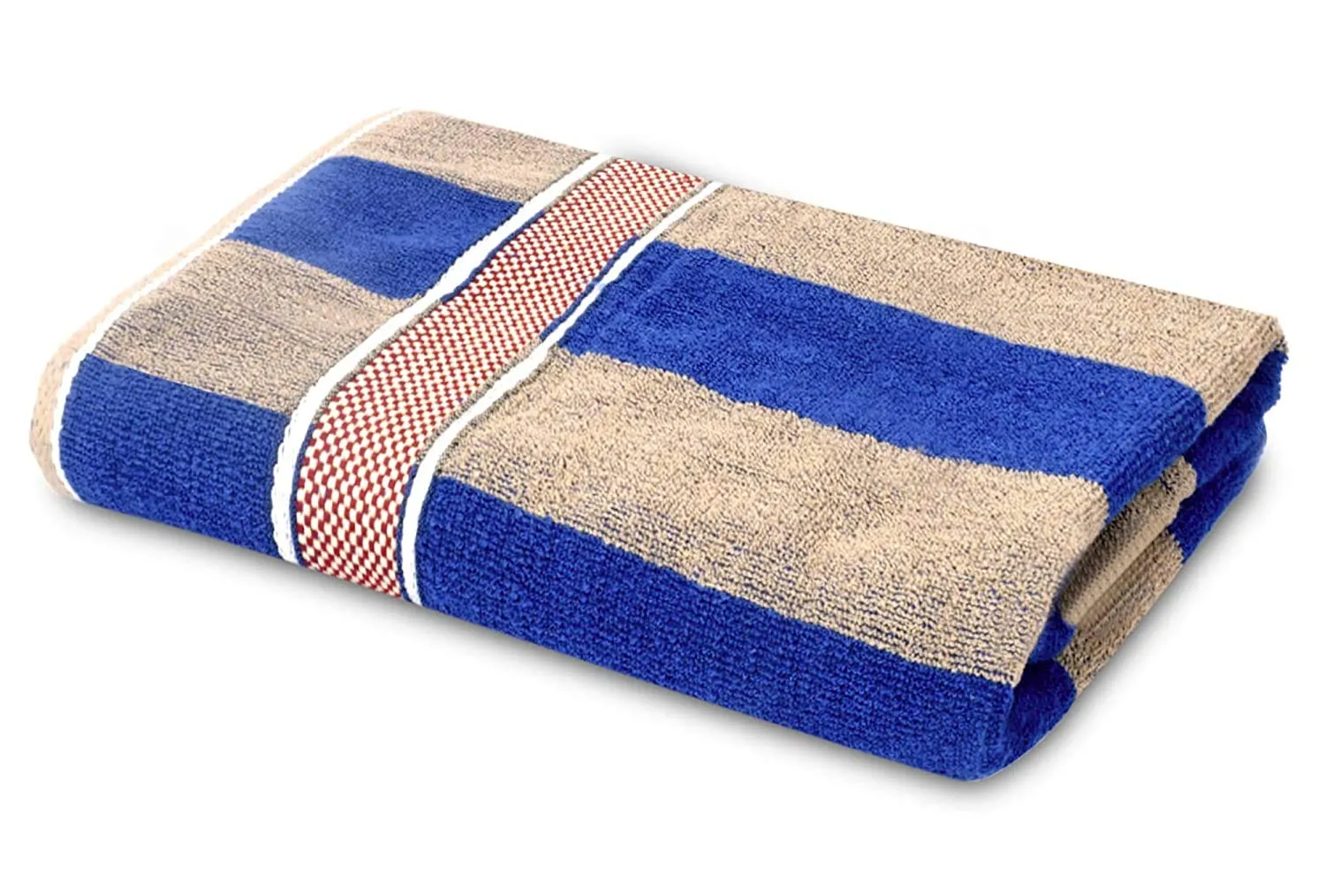 Kuber Industries Cotton Bath Towel 500 GSM (1 Piece, Brown)