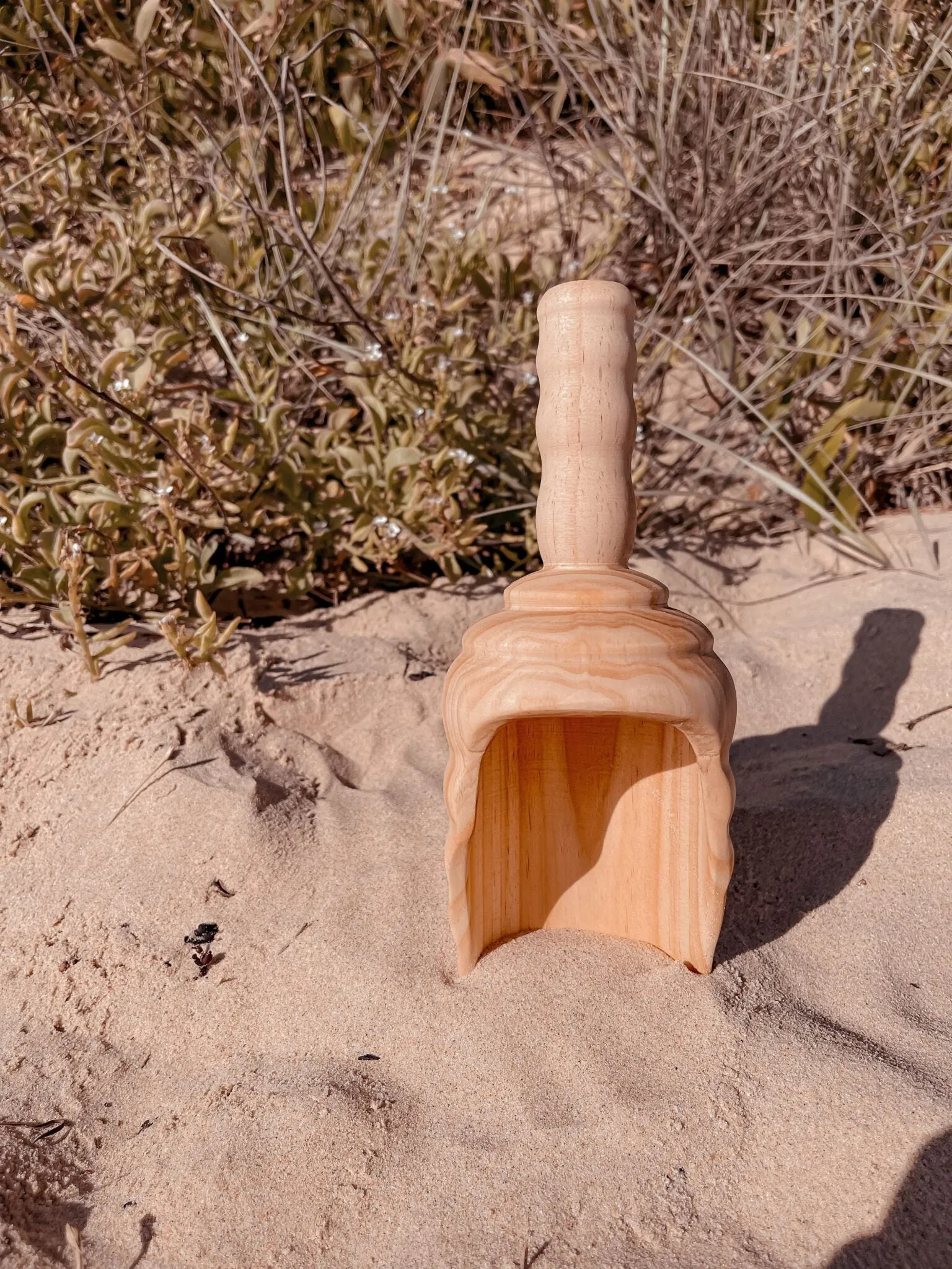 Large Wooden Vintage Style Shovel